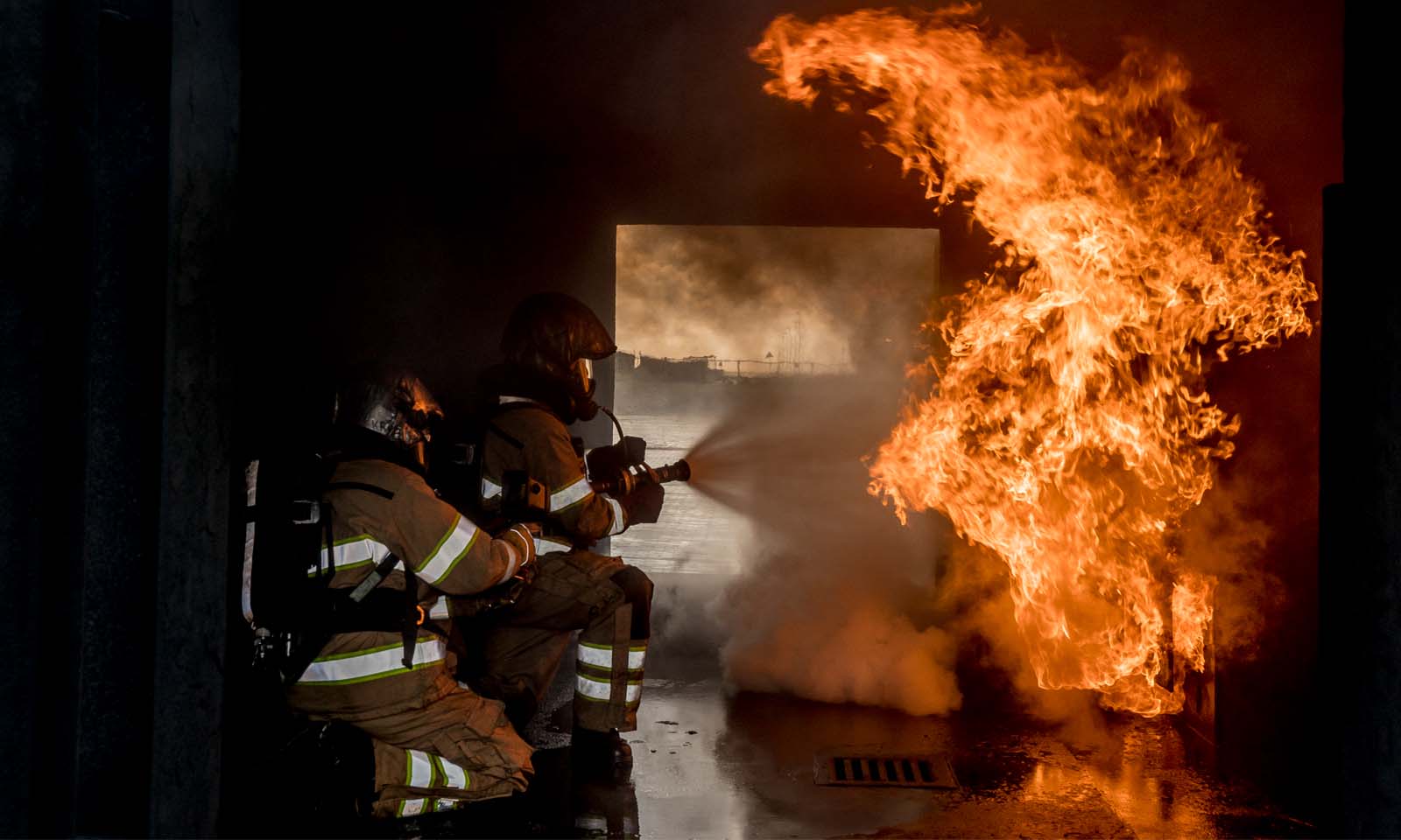 Trainingsobjecten Brandmoot Marine